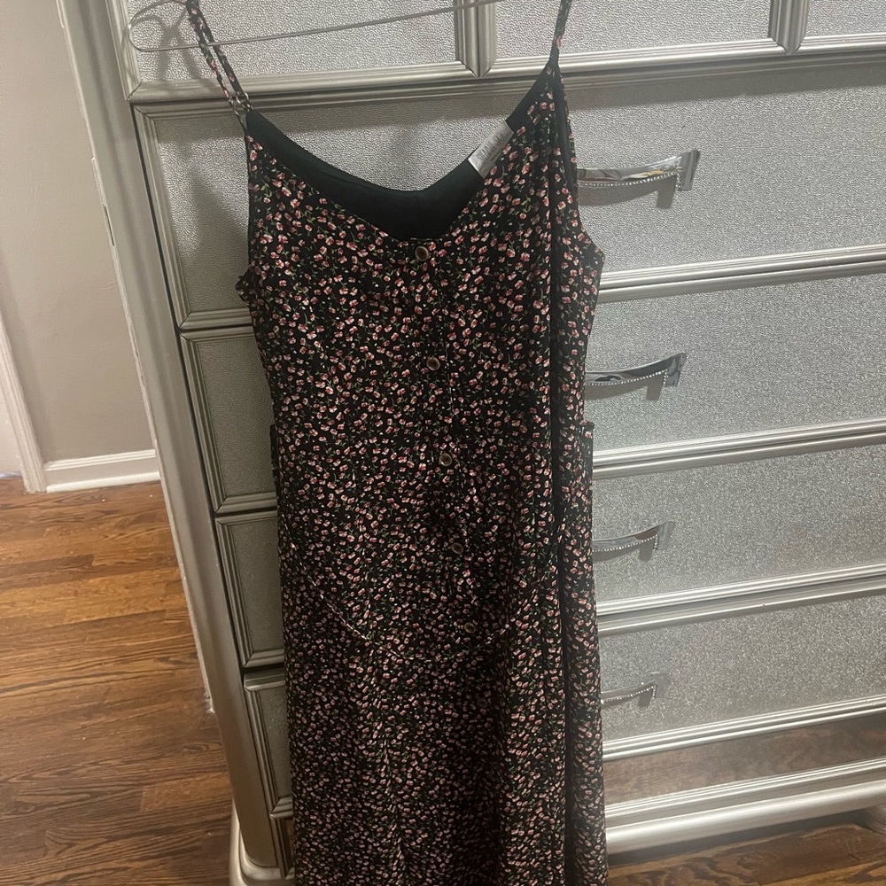 Floral Black Dress Sienna Sky